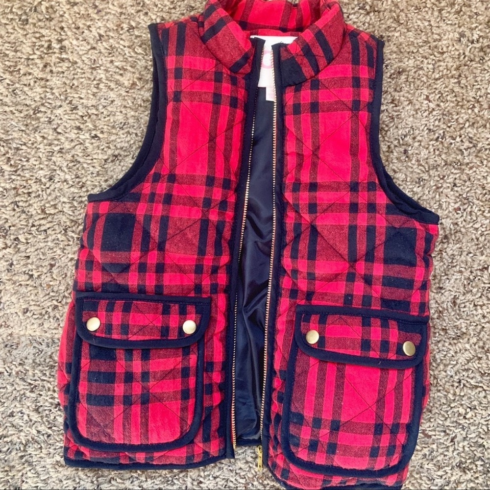 GB Buffalo Plaid Vest 🎄